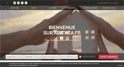 Desktop Screenshot of abithea.fr